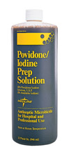Povidone Iodine Solutions, Povidone Iodine Prep Solution, 8 oz. Bottle
